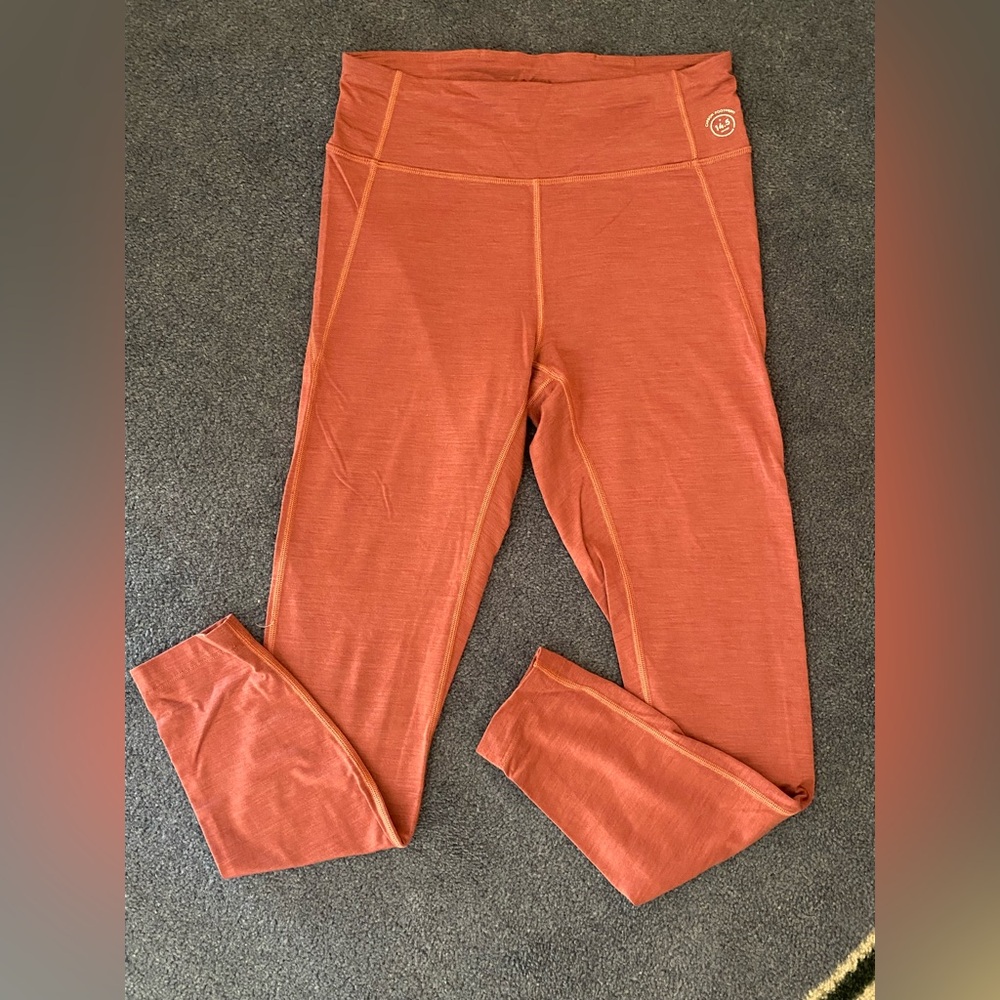 SOLD* Allbirds Mauve Pink Merino Blend Leggings Medium